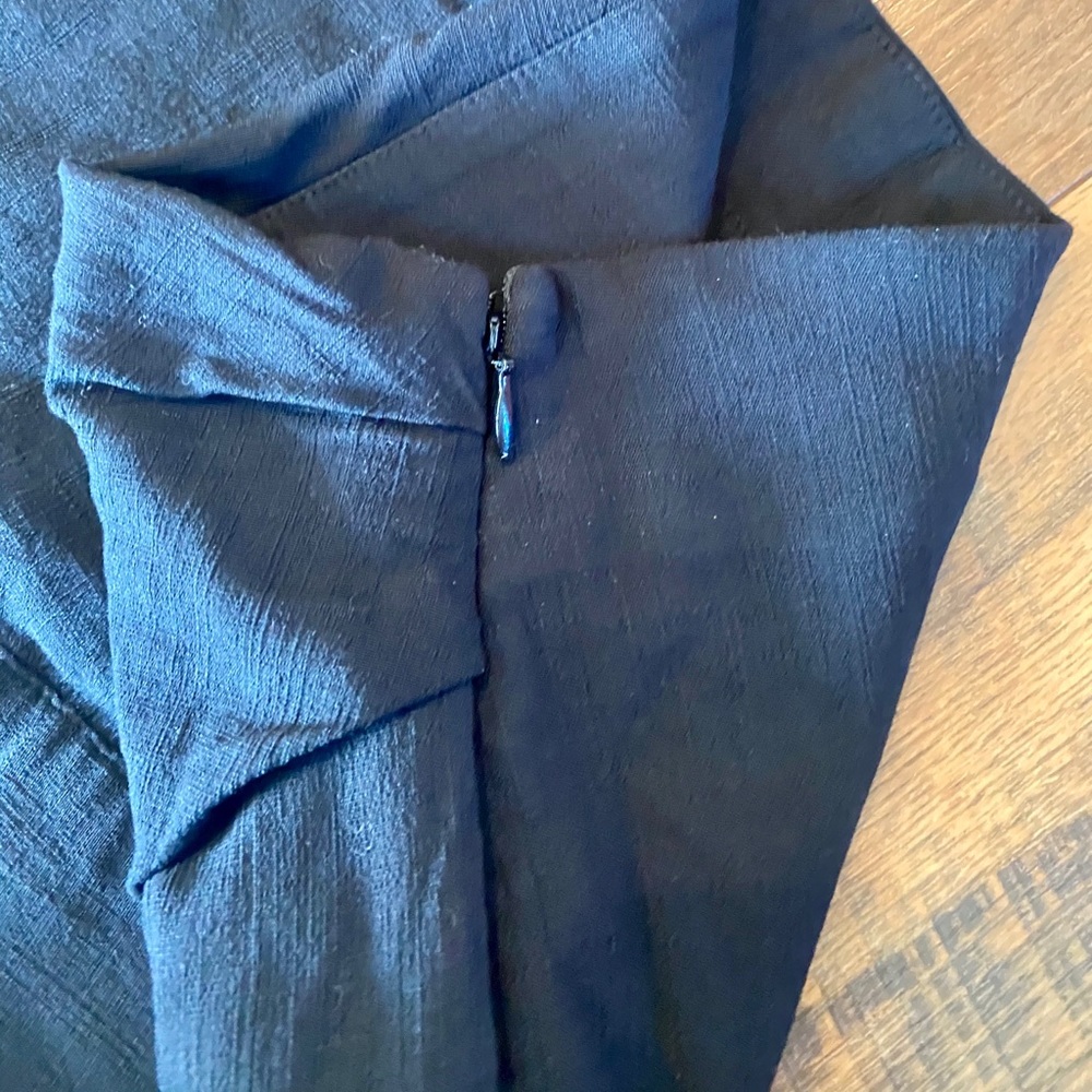 FREE PEOPLE That's a Wrap Black Stretch Mini Skirt - Picture 5 of 9